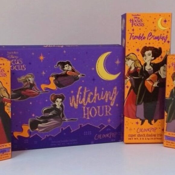 Colourpop Other - ColourPop‎ × Disney Hocus Pocus Makeup Bundle – 4 Items NEW